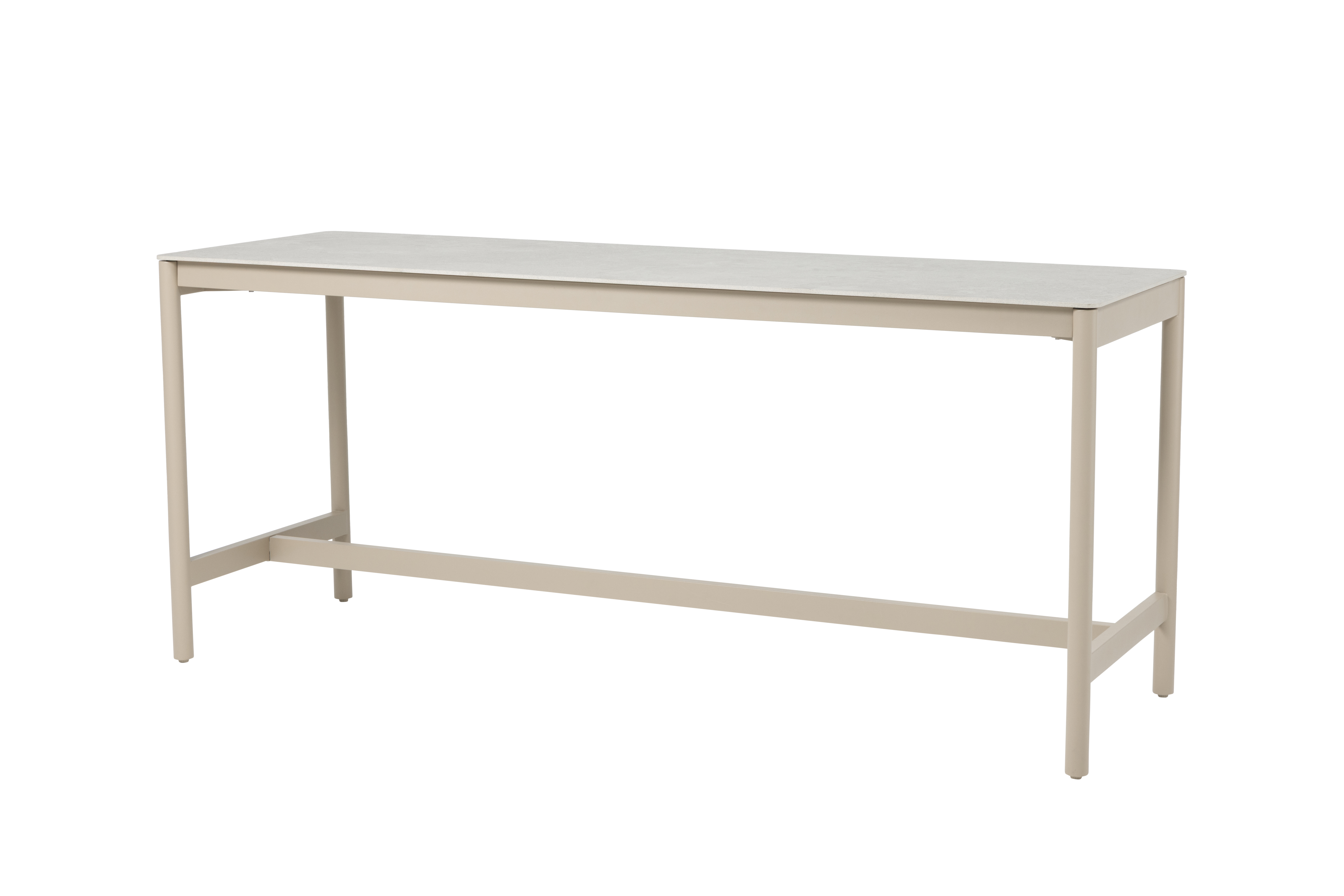  Soho High Dining Table - Ceramic/latte